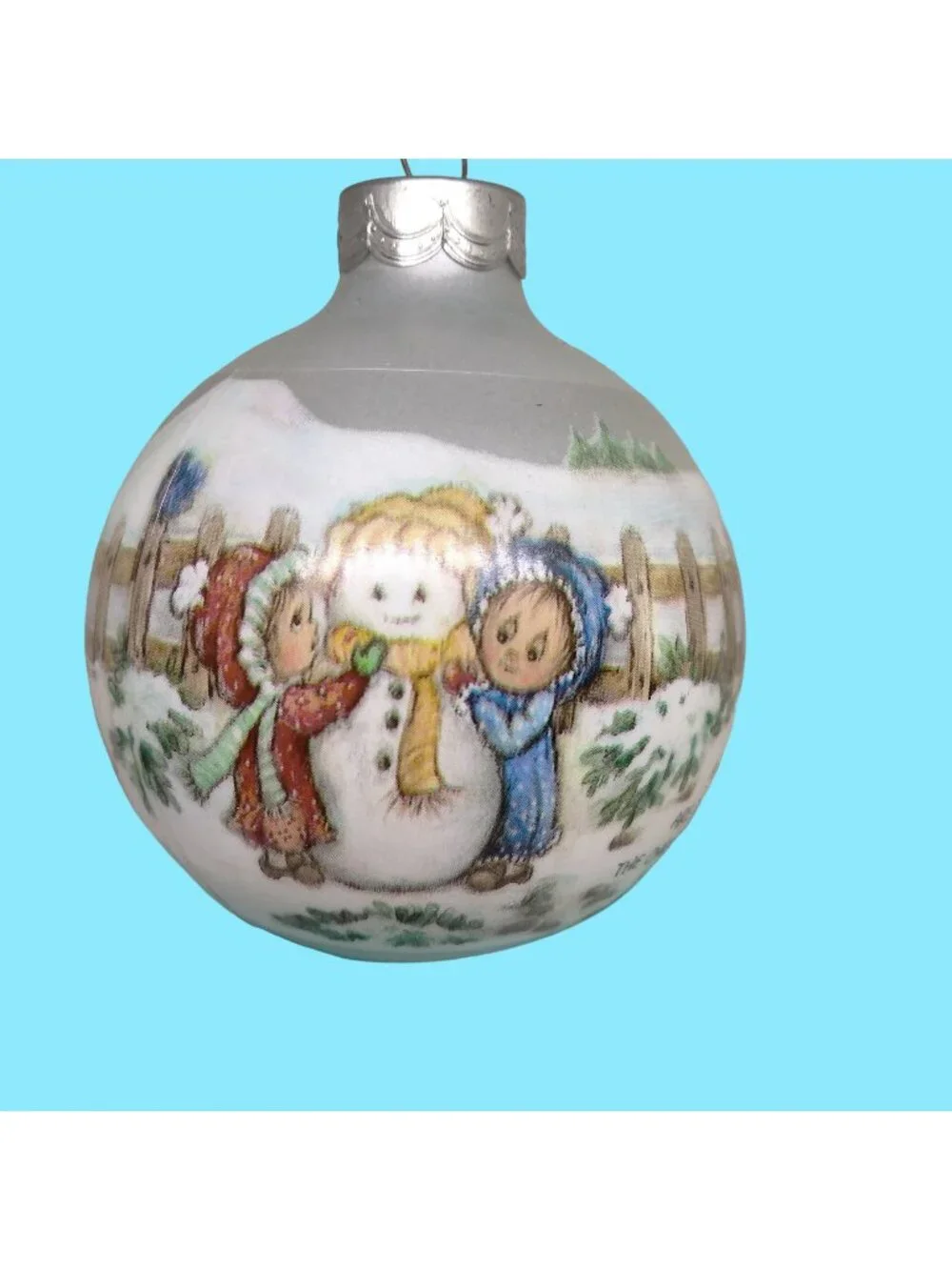 Hallmark Betsey Clark Ornament Glass Fun Friendship Christmas Season Brings 1989